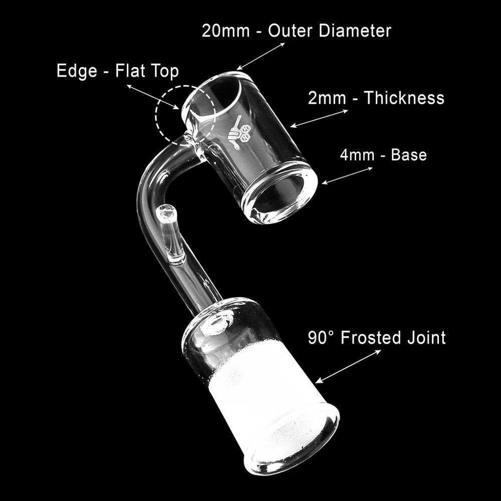 ENAIL ORIGINAL QUARTZ BANGER - 90° DEGREE | YL-CLOSEOUT