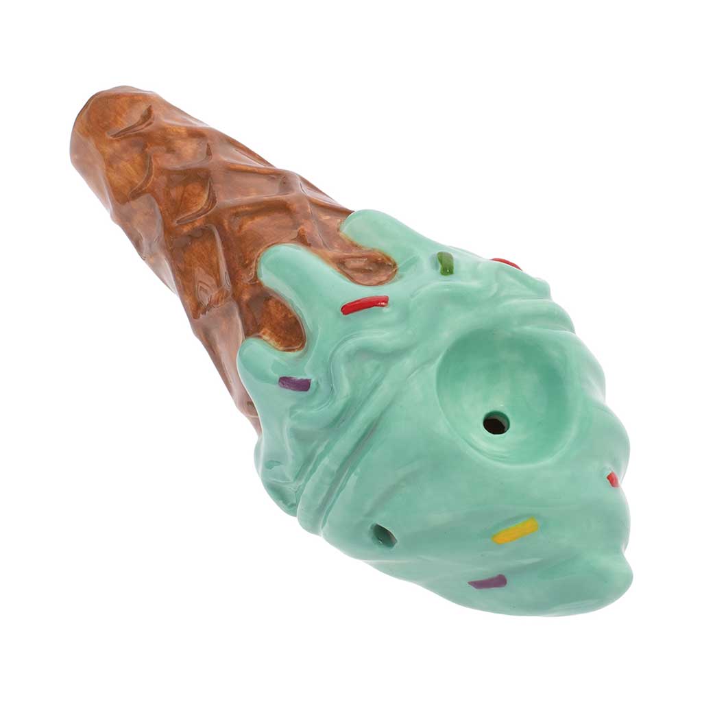 ICE CREAM CERAMIC PIPE - WACKY BOWLZ