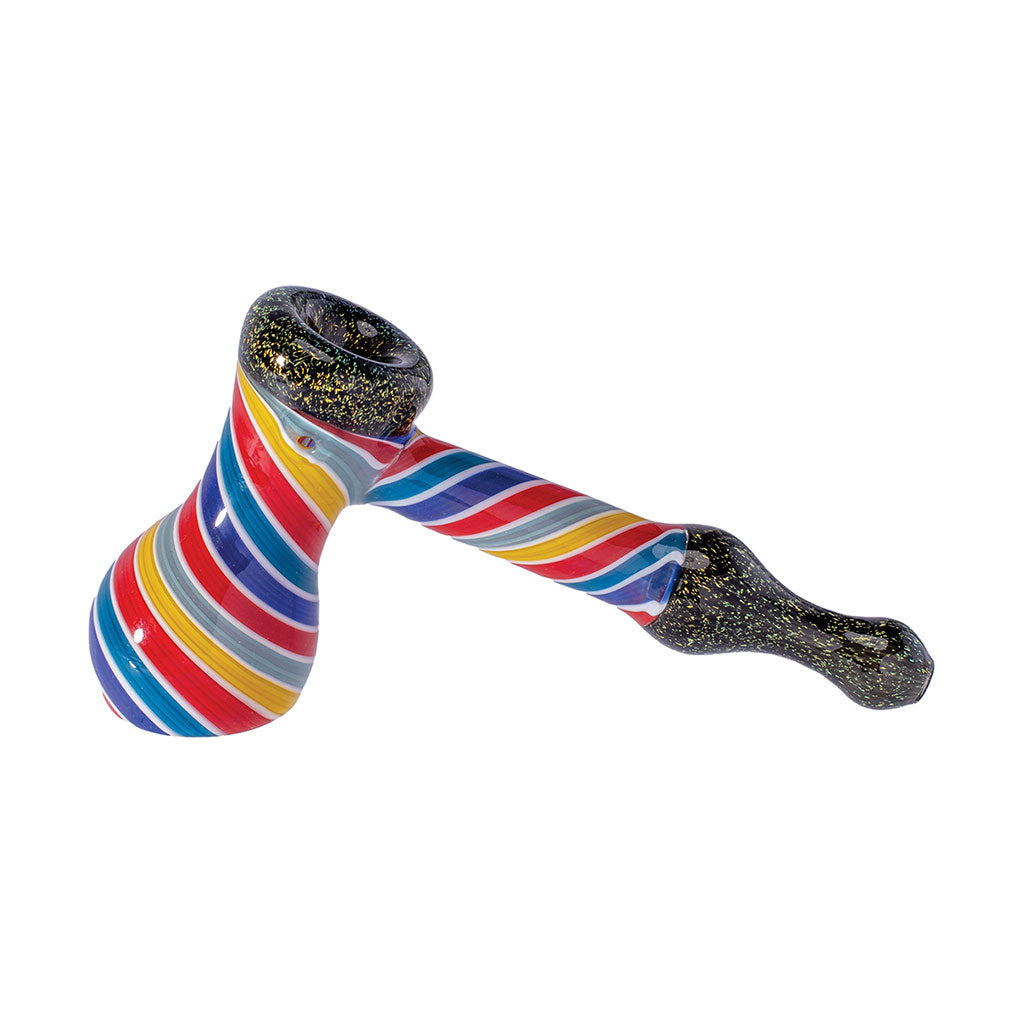 Dicro Hand Bubbler Pipe | Honeybee Herb – fatassglass