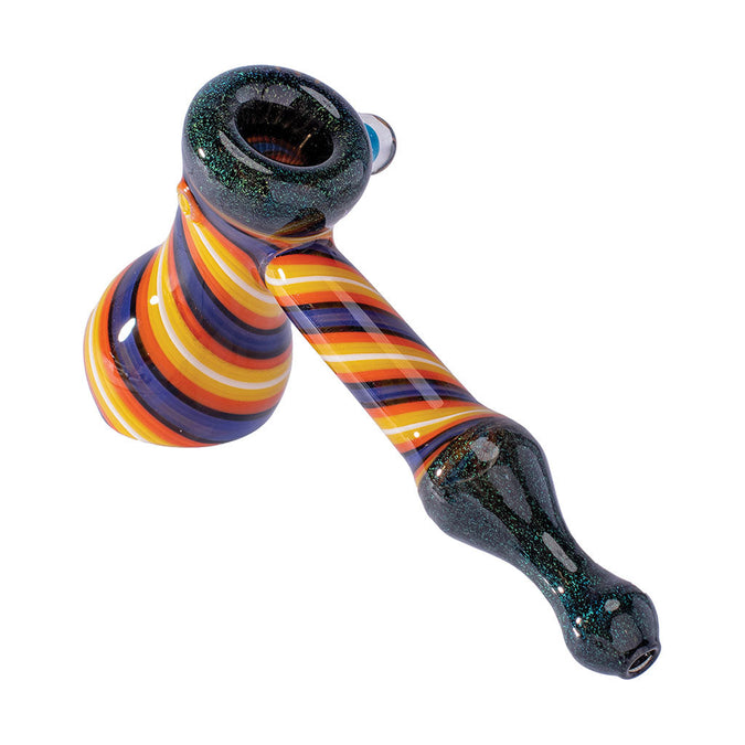 Dicro Hand Bubbler Pipe | Honeybee Herb – fatassglass