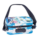 8.5IN X 5.5IN X 4.5IN SMELLPROOF BAG - PALM CITY RETRO