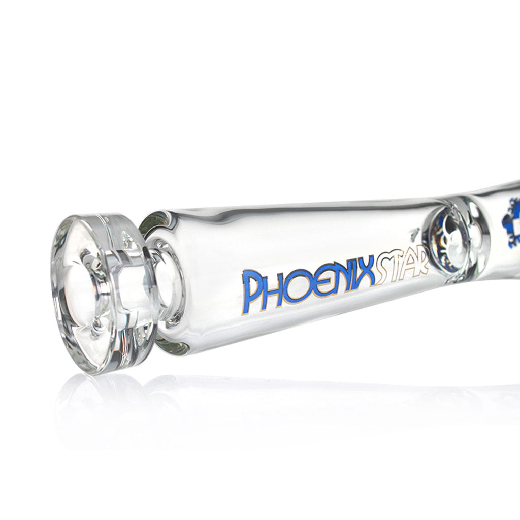 Phoenix Star 12 inch helix glass beaker bong top part