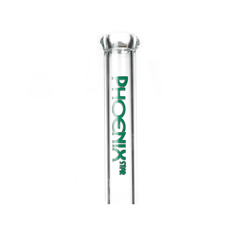 Phoenix Star 12 inch Inline Perc bong neck detail close up for sale