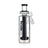 Black Phoenix Star showerhead perc ash catcher with 14mm female to male joint and 45 degree angle.