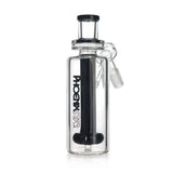 Black Phoenix Star showerhead perc ash catcher with 14mm female to male joint and 45 degree angle.
