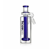 Blue Phoenix Star showerhead perc ash catcher with 14mm female to male joint and 45 degree angle.
