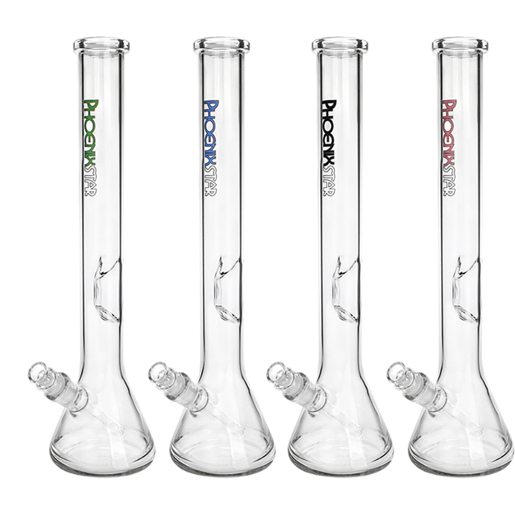 Phoenix Star 16.5 inch ice catch bongs in assorted colors for sale 