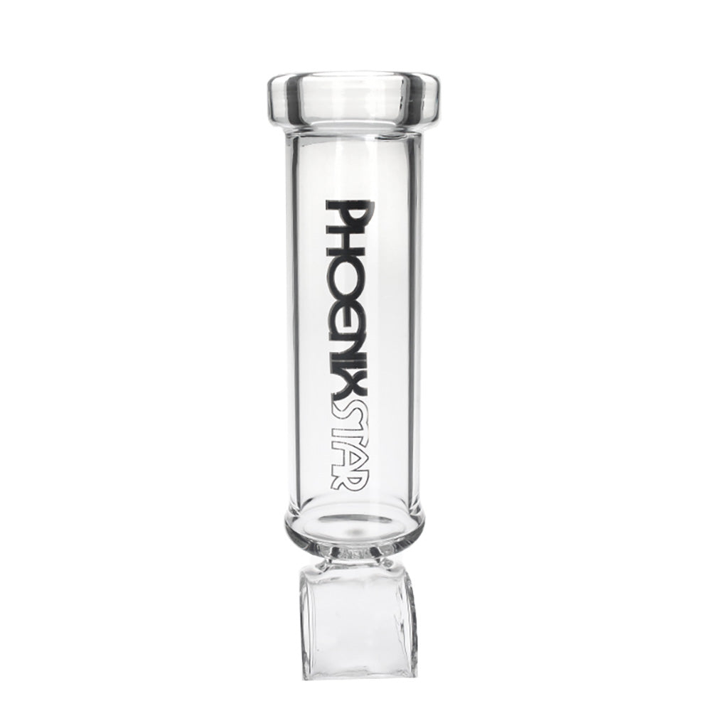 Detailed view of Phoenix Star 20.5 inch glass bong mouthpiece for sale
