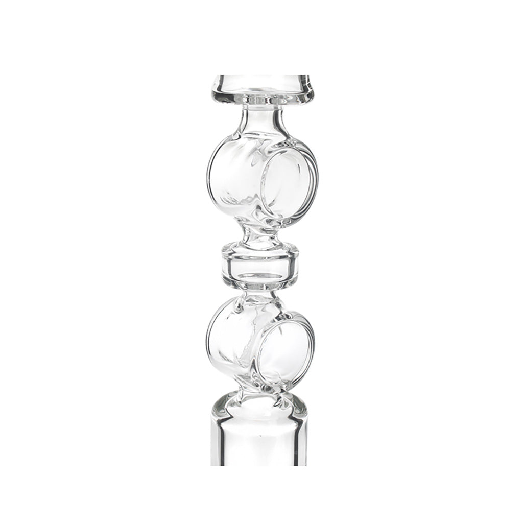 Phoenix Star 20.5 inch glass bong close up showing unique percolator design 