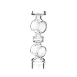 Phoenix Star 20.5 inch glass bong close up showing unique percolator design 