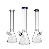 Phoenix Star 7mm 15 inch thick beaker bongs in assorted colors – buy set online at Fat Ass Glass