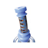PHOENIX STAR 8.2 INCH RECYCLER MULTI COLORED WIG WAG DAB RAG