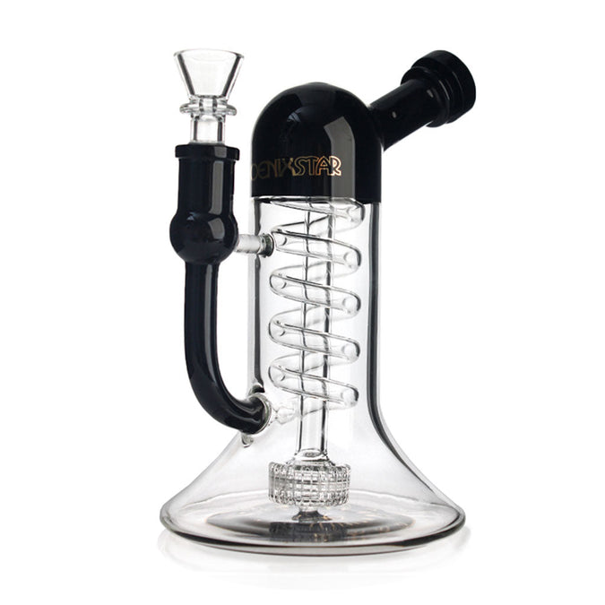 Phoenix Star 8 Inch UFO Supercoil Dab Rig – Honeybee Herb – fatassglass