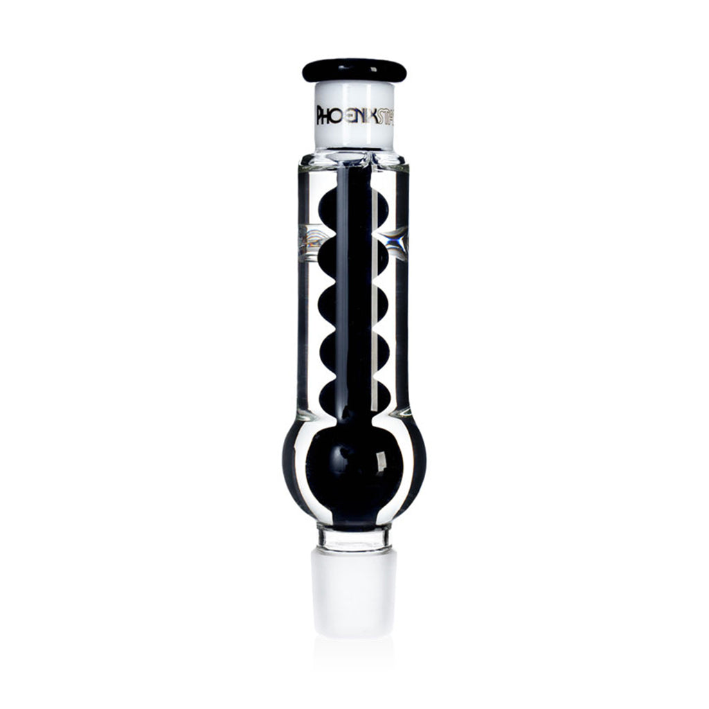 Black Phoenix Star freezable glycerin coil replacement top for compatible bongs, premium cooling part ready to buy from Fat Ass Glass. 