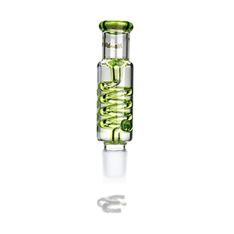 Green Phoenix Star freezable glycerin coil replacement upper tube for bongs, available now at Fat Ass Glass