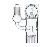 Phoenix Star dual percolator beaker bong middle part view