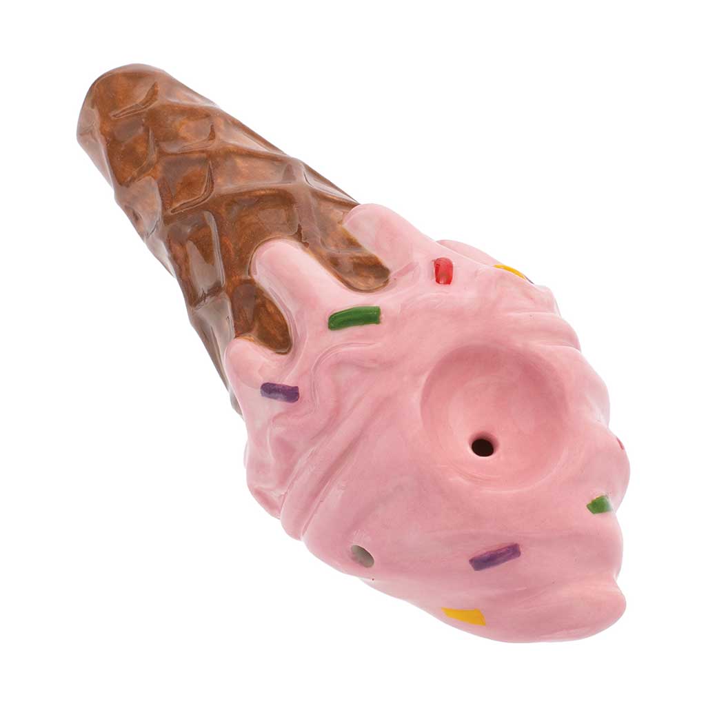 ICE CREAM CERAMIC PIPE - WACKY BOWLZ
