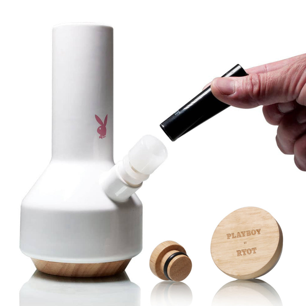 PLAYBOY BY RYOT CERAMIC TRAVELLER WATER PIPE