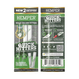 2PK QUICKHITTER DISPOSABLE CHILLUM - NATURAL