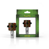 CYLINDER ZIG ZAG STRIPPED FLOWER BOWL PIECES