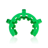 Green plastic keck clip for securing a 34mm freezable coil replacement top to the joint 