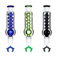 Replacement tops for freezable coil with 34mm standard joints in blue, green, and black with matching joint clips 