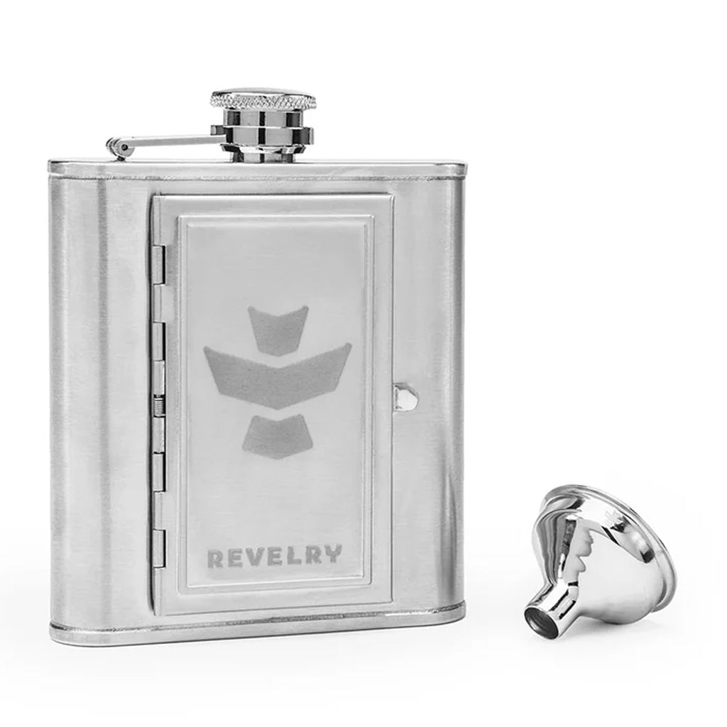 REVELRY SUPPLY ACCOMPLICE STAINLESS STEEL STASH FLASK