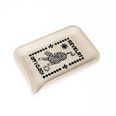 REVELRY SUPPLY MINI ROLLING TRAY WITH FUNNEL CORNER