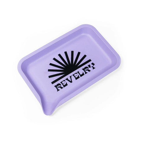 REVELRY SUPPLY MINI ROLLING TRAY WITH FUNNEL CORNER
