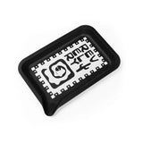 REVELRY SUPPLY MINI ROLLING TRAY WITH FUNNEL CORNER