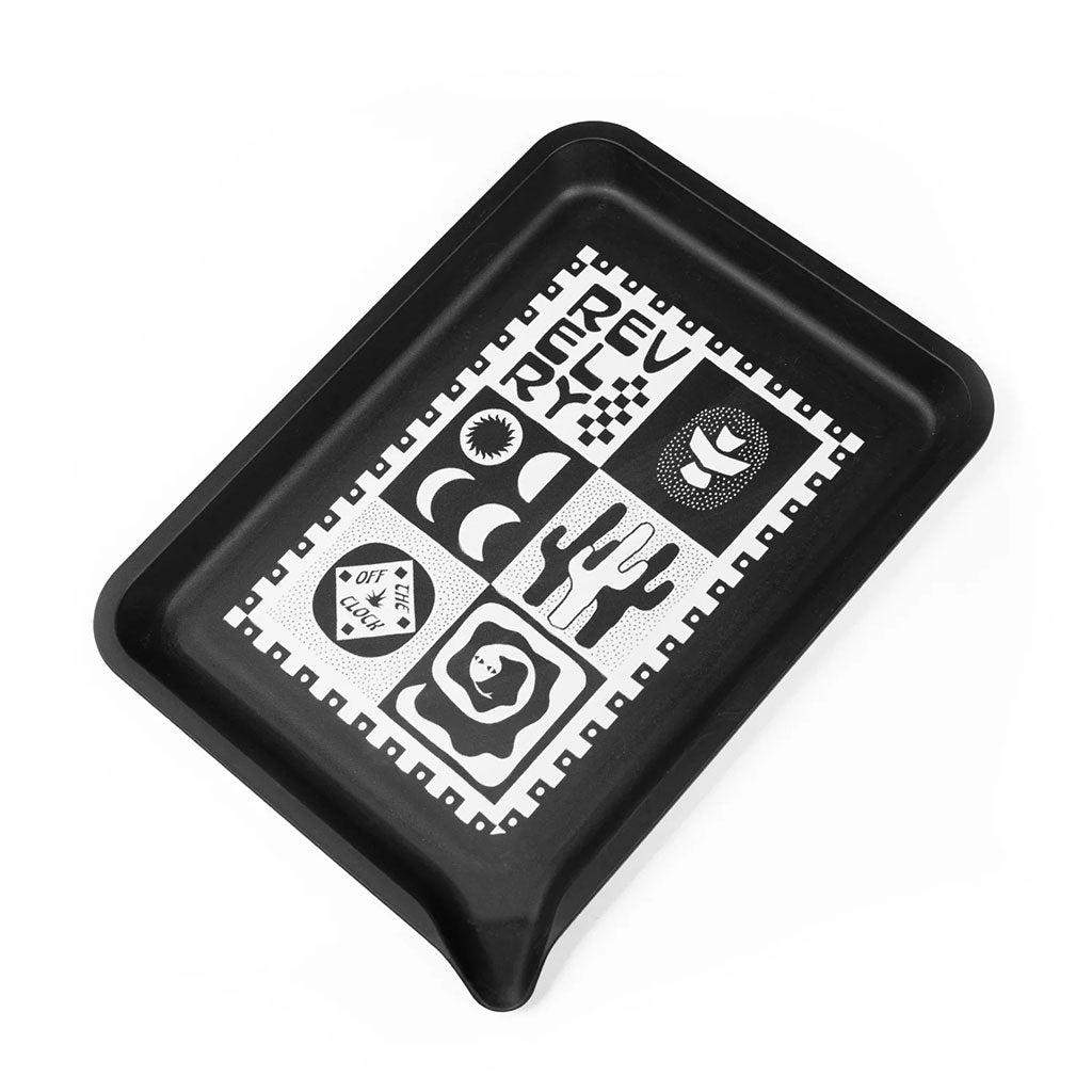REVELRY SUPPLY ROLLING TRAY WITH FUNNEL CORNER