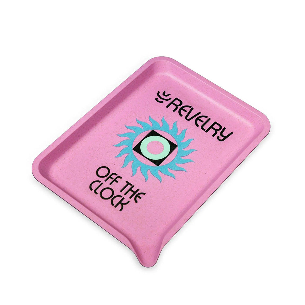 REVELRY SUPPLY ROLLING TRAY WITH FUNNEL CORNER