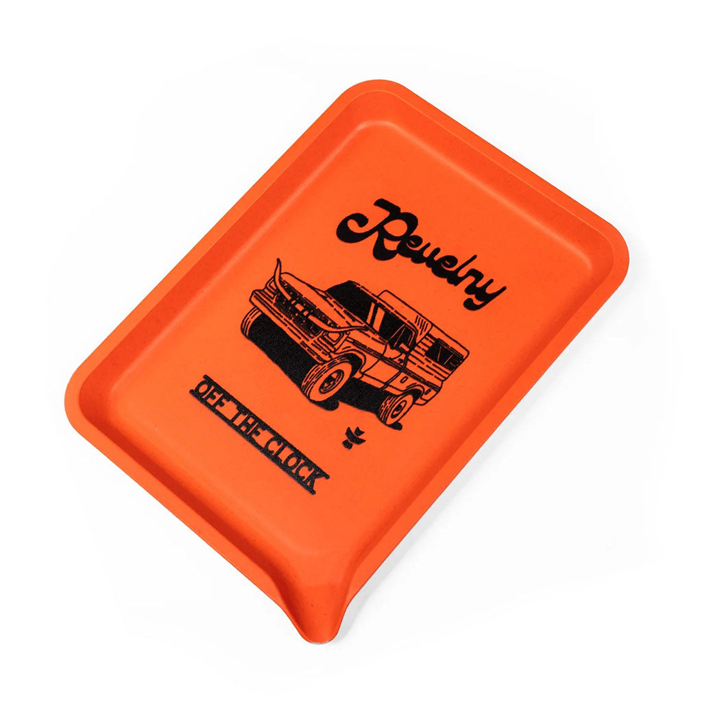 REVELRY SUPPLY ROLLING TRAY WITH FUNNEL CORNER