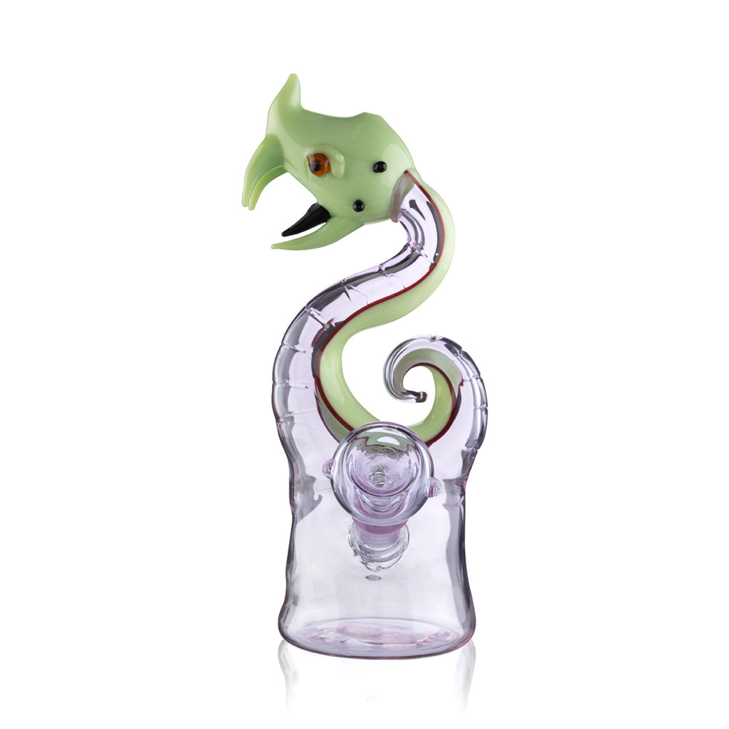 SLYME GLASS SNAKE WATER PIPE