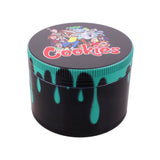 COLOR DRIP ALUMINUM 4-PIECE HERB GRINDER