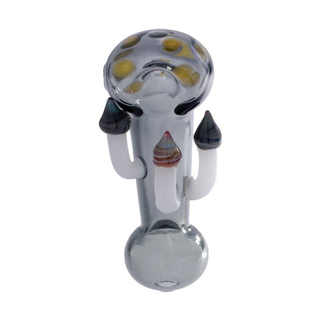 TOADSTOOL MUSHROOM GLASS HAND PIPE
