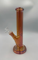 10" Electroplated Halographic Straight Tubes