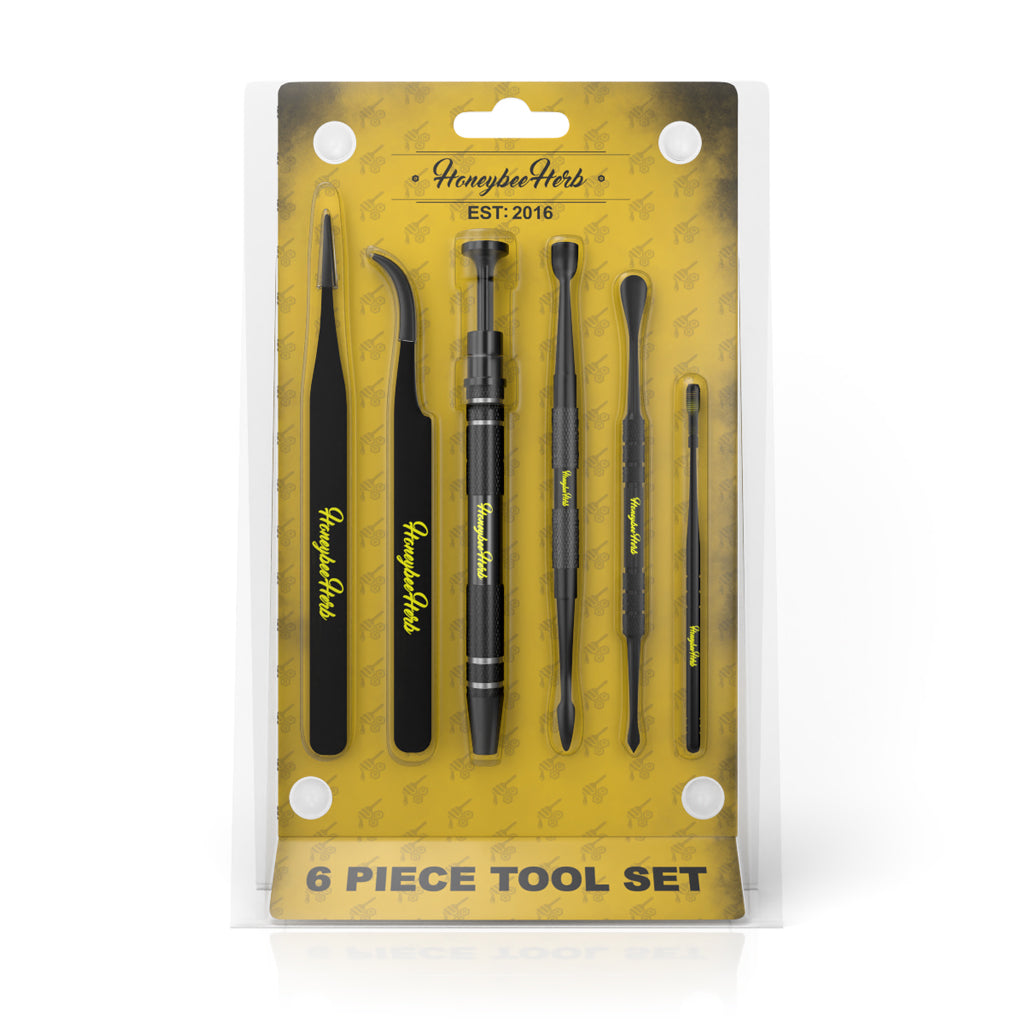 Honeybee Herb 6 Piece Dab Tool Set