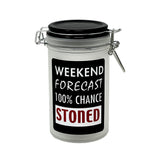 WEEKEND FORECAST STORAGE JAR