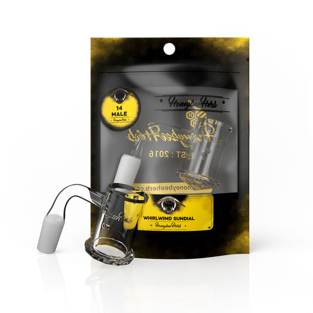 WHIRLWIND SUNDIAL QUARTZ BANGER - 90° DEGREE | BL