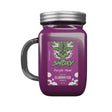 White Flower Strain Smoke Candle in purple color from Fat Ass Glass