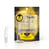 LONG NECK BEEHIVE QUARTZ BANGER - 90° DEGREE | YL