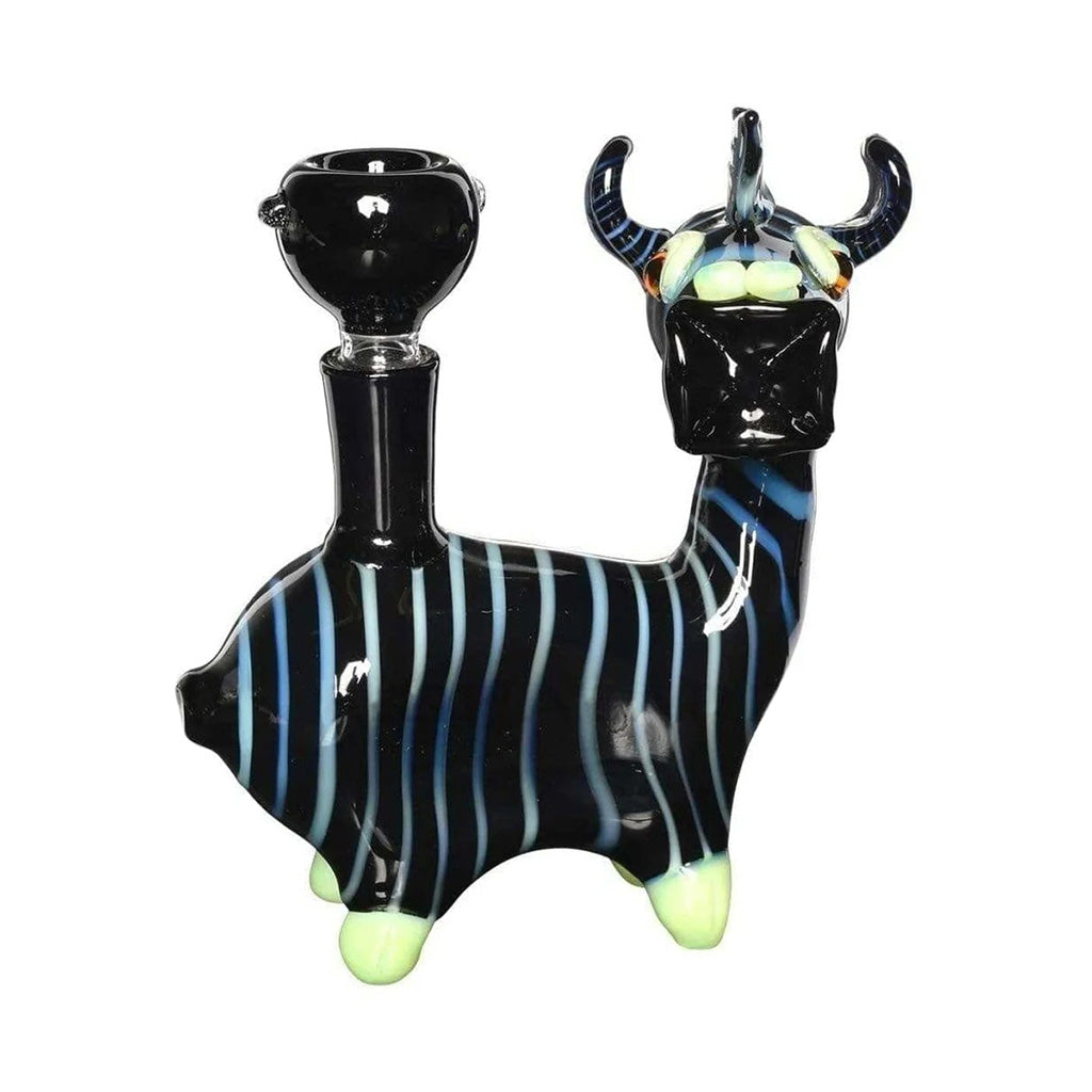 ZEBRA STRIPE SLYME WATER PIPE